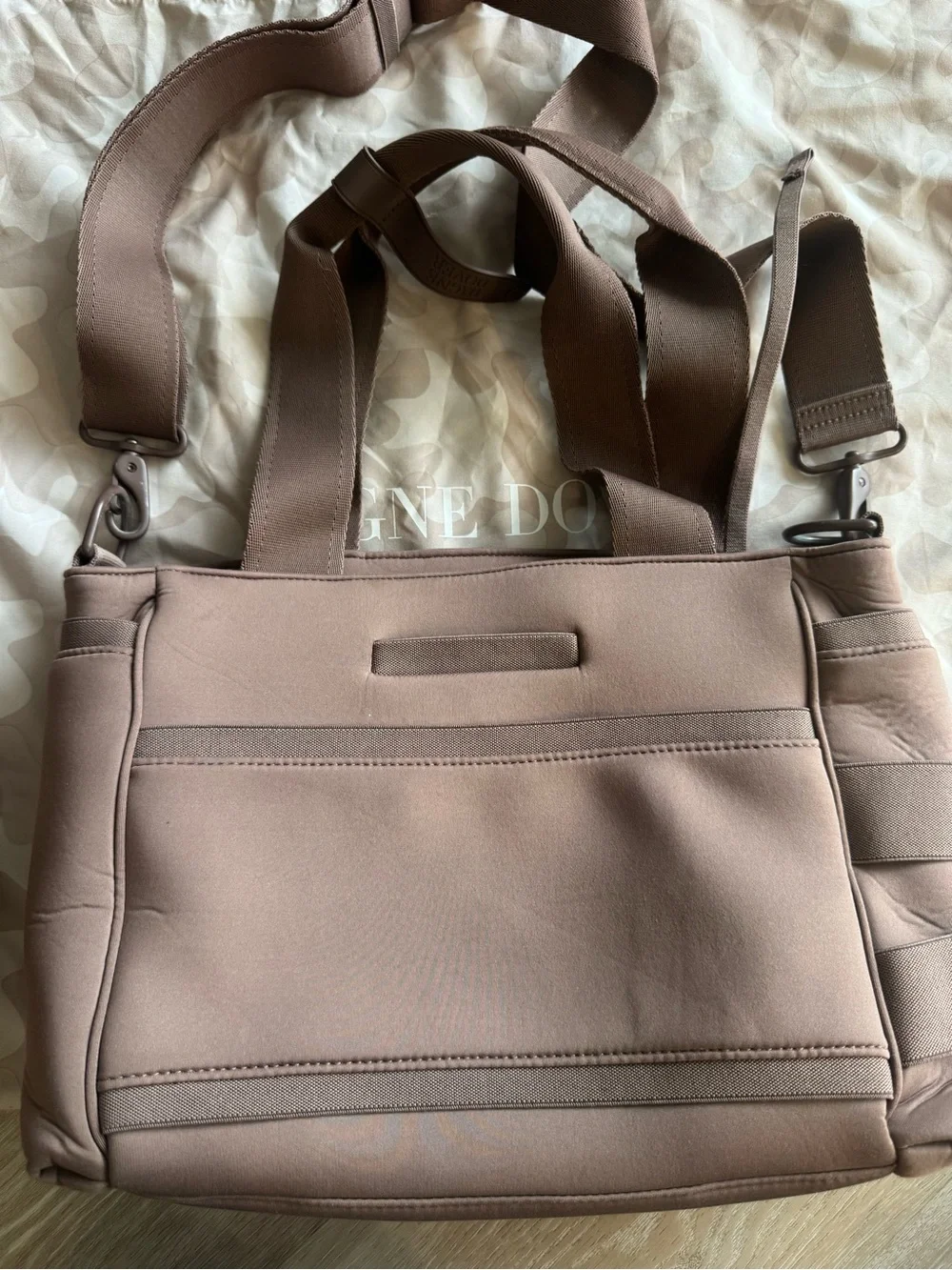 Dange Dover Wade Diaper Bag in Dune